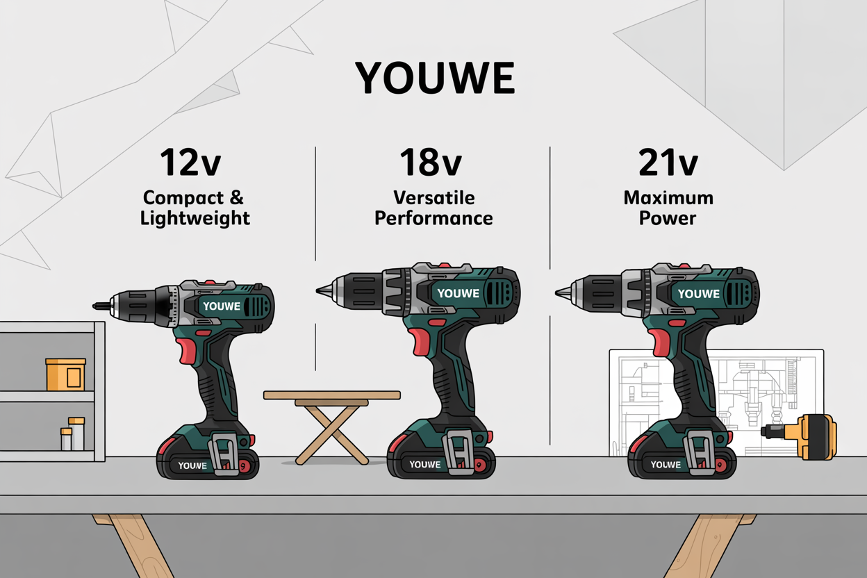 Cordless Drill Voltage Range